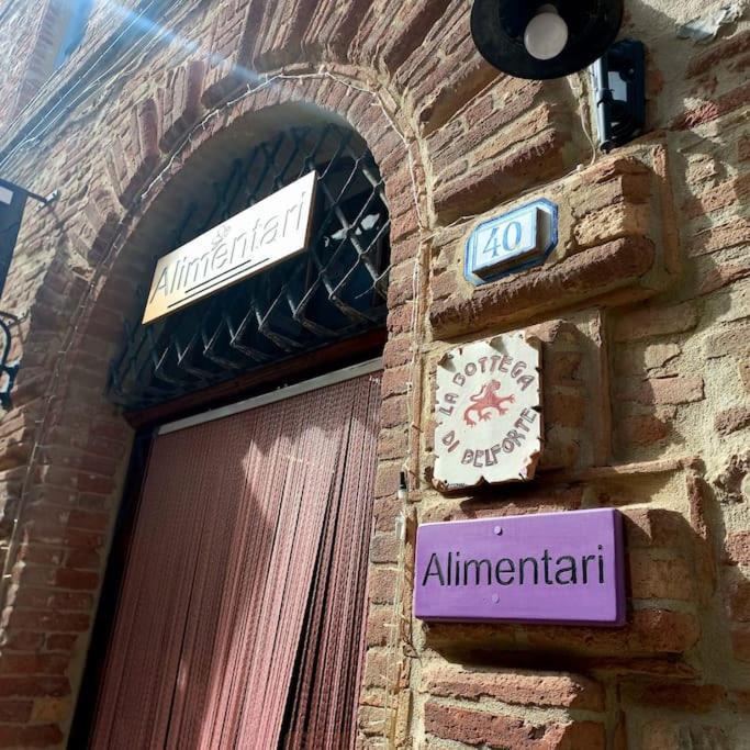 La Casa Del Gallo Radicondoli Buitenkant foto