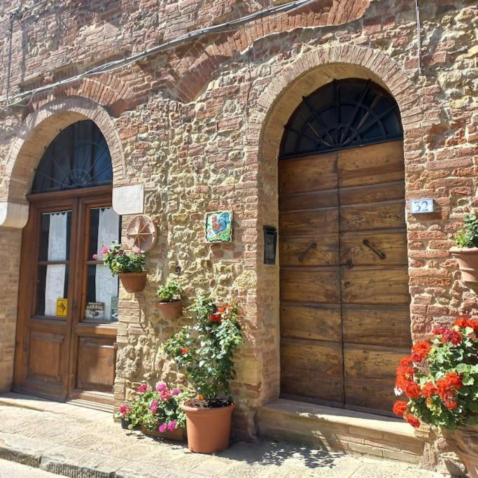 La Casa Del Gallo Radicondoli Buitenkant foto