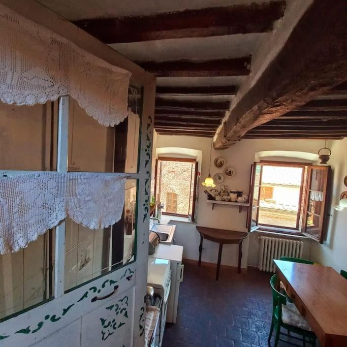 La Casa Del Gallo Radicondoli Buitenkant foto